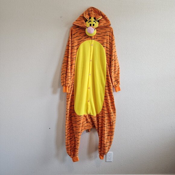 Tigger Inspired Orange and Yellow Onesie - Picture 2 of 8